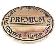 Ostatní Daska za posluživanje HT-24500765 akacija drvo 28 cm sir