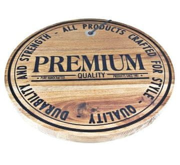 Ostatní Daska za posluživanje HT-24500765 akacija drvo 28 cm sir