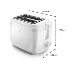 Philips HD2511/00 Toster Series 3000, bijeli