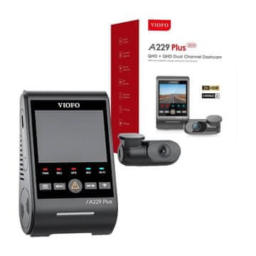 VIOFO VIOFO A229 PLUS 2K + 2K WiFi, GPS