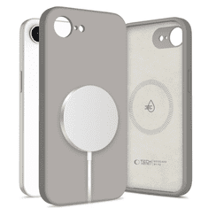 Tech-protect Liquid Silicone MagSafe maska za iPhone 16e, siva