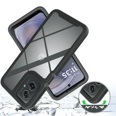 Tech-protect Defense maska za Motorola Moto G15 / G15 Power / G05 / E15, crno