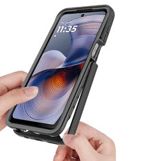 Tech-protect Defense maska za Motorola Moto G15 / G15 Power / G05 / E15, crno
