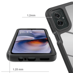 Tech-protect Defense maska za Motorola Moto G15 / G15 Power / G05 / E15, crno