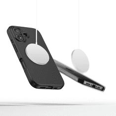 Tech-protect Liquid Silicone MagSafe maska za iPhone 16e, crno