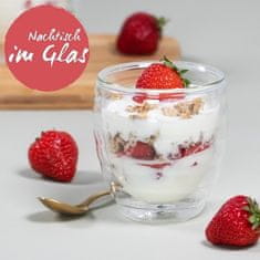 Kela Staklo KL-12412 Čaše za latte-macchiato CESENA set od 2 komada, 300 ml