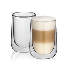 Kela Staklo KL-12405 Latte macchiato glasses FONTANA set of 2 pcs 250 ml