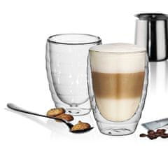 Kela Staklo KL-12412 Čaše za latte-macchiato CESENA set od 2 komada, 300 ml