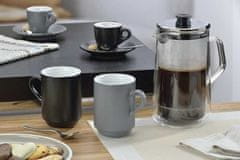 Kela Kupa KL-12757 ceramic 300 ml Mattia set of 2 gray