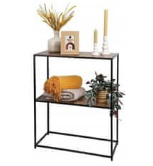 HOMESTYLING Polica KO-DD1000560 Storage 2 shelves 85cm