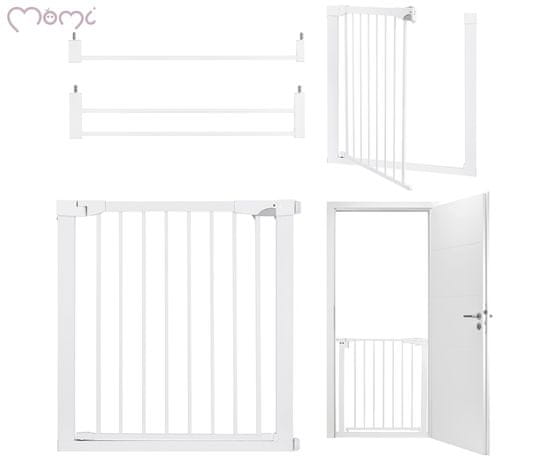 MoMi Paxi Plus dječja zaštitna ograda / barijera, podesive širine 75-103 cm