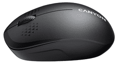 Canyon MW-04 miš, Bluetooth, optički, 3 tipke, DPI 1200, AA baterija, crni (CNS-CMSW04B)