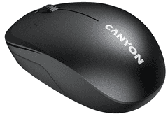 Canyon MW-04 miš, Bluetooth, optički, 3 tipke, DPI 1200, AA baterija, crni (CNS-CMSW04B)
