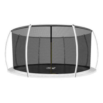 Aga Unutarnja zaštitna mreža 366 cm za 8 stupova Crna (krug)