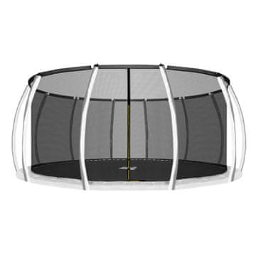 Aga Unutarnja zaštitna mreža 500 cm za 12 stupova Crna mreža / Crna (krug)