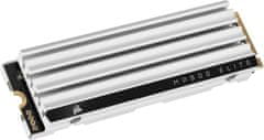 Corsair MP600 Elite SSD, Gen4 PCIe x4 NVMe M.2, 2TB (CSSD-F2000GBMP600ECS)