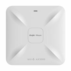 Ruijie Reyee WiFi6 3000Mb AX 2.5 Gigabajtna stropna pristupna točka RG-RAP2260