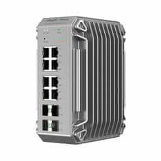 Ruijie Reyee Giga preklopnik s 8 portova + 4x SFP metalni, upravljani industrijski