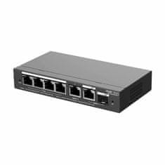 Ruijie Reyee Giga preklopnik s 6 portova, 4x PoE SFP, metalno kućište, upravljani RG-ES206GS-P