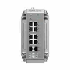 Ruijie Reyee Giga preklopnik s 8 portova + 4x SFP metalni, upravljani industrijski