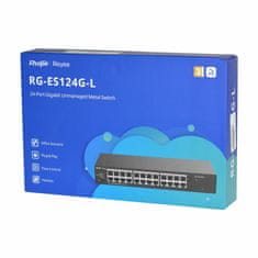 Ruijie Reyee Giga preklopnik s 24 porta u metalnom kućištu RG-ES124G-L