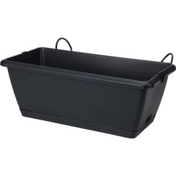 ProGarden 38 cm viseći saksija, antracit