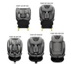 Kinderkraft autosjedalica I-FIX 2025 COOL GREY