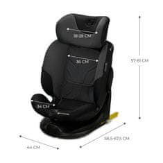 Kinderkraft autosjedalica I-FIX 2025 GRAPHITE BLACK