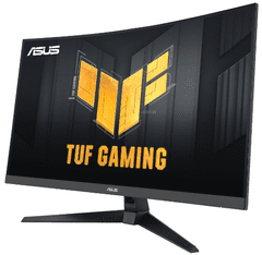ASUS TUF Gaming VG32WQ3B gaming monitor, 32, zakrivljeni, QHD, Fast VA, 1500R, 180Hz, 1ms, FreeSync, HDR10 (90LM0AP1-B01171)