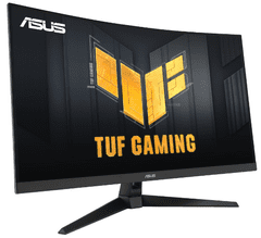ASUS TUF Gaming VG32WQ3B gaming monitor, 32, zakrivljeni, QHD, Fast VA, 1500R, 180Hz, 1ms, FreeSync, HDR10 (90LM0AP1-B01171)