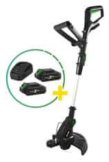 Iskra ERO akumulatorski trimer sa nitima IEX-CGT-162 + komplet baterija 2x 2,0 Ah 20 V