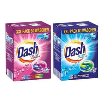 Dash 1x Color Frische, 3u1 kapsule (60 komada) + 1x Regular Frische, 3u1 kapsule (60 komada)