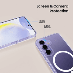 Tech-protect Flexair Hybrid MagSafe maska za Samsung Galaxy A56 5G, proziran