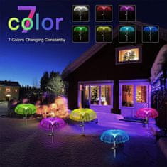 Cool Mango solarna vrtna svjetiljka s RGB osvjetljenjem i automatskim uključivanjem - Jellyfish
