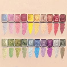 JOJOY® Set za slikanje akvarelom u 20 boja | COLORLINKE Shema 2