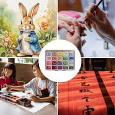 JOJOY® Set za slikanje akvarelom u 20 boja | COLORLINKE Shema 2