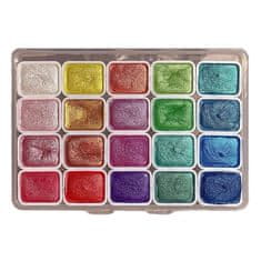 JOJOY® Set za slikanje akvarelom u 20 boja | COLORLINKE Shema 1