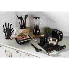 Berlingerhaus Set noževa BH-2421 in a stand 8 pcs Black Rose Collection