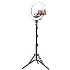 MG Mirror Selfie LED svjetlosni prsten + stativ 2.1m, crno