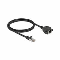 Delock patch produžetak SFTP CAT.6A 1m crni 87001