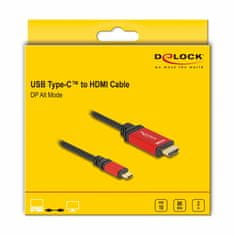 Delock kabel USB TipC - HDMI 2m 8K 60Hz 80096