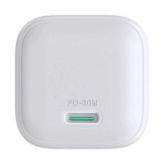 Joyroom punjač 30W USB Type-C GaN QC PD bijeli JR-TCG15