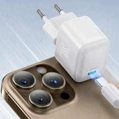 Joyroom punjač 30W USB Type-C GaN QC PD bijeli JR-TCG15