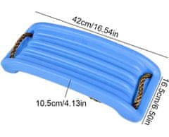 Severno ZOYA plava plastična vrtna ljuljačka za djecu