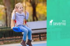 Severno ZOYA plava plastična vrtna ljuljačka za djecu