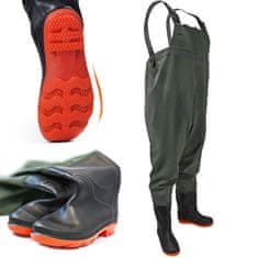 Hitbaits OMEGA gumene ribarske čizme s tregerima, veličina 43