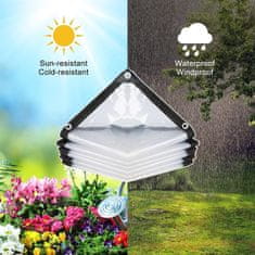 Cerada za terasu i balkon, vodootporno pokrivalo protiv sunca i kiše, za vanjsku upotrebu | COVERKA, 3x3m