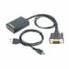 VGA M-HDMI F+audio adapter A-VGA-HDMI-01