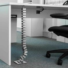 Bachmann organizator kabela Quadro SET srebrni 930.017
