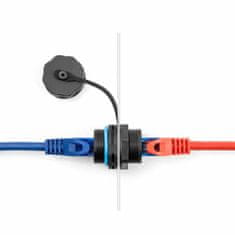 Delock spojnica RJ45 CAT.6A s poklopcem za brtvljenje, vodootporni IP68 86695